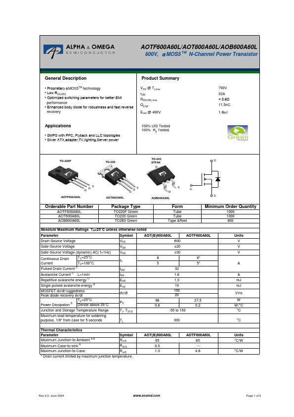 AOB600A60L