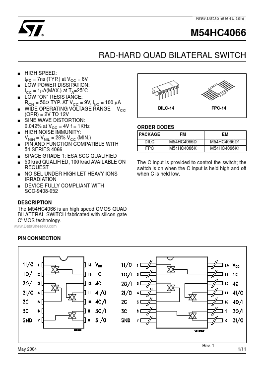 54HC4066