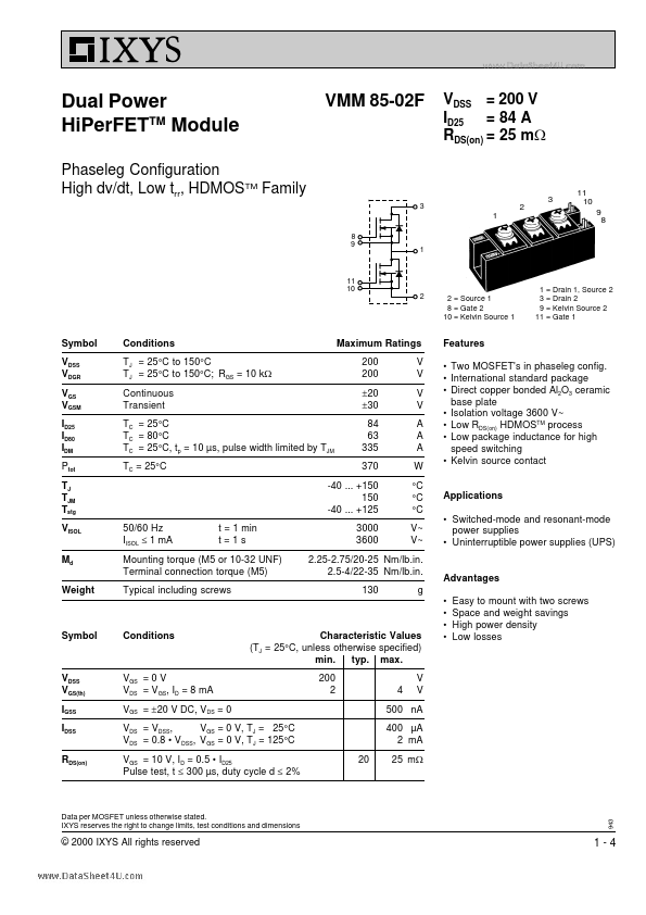 VMM85-02F