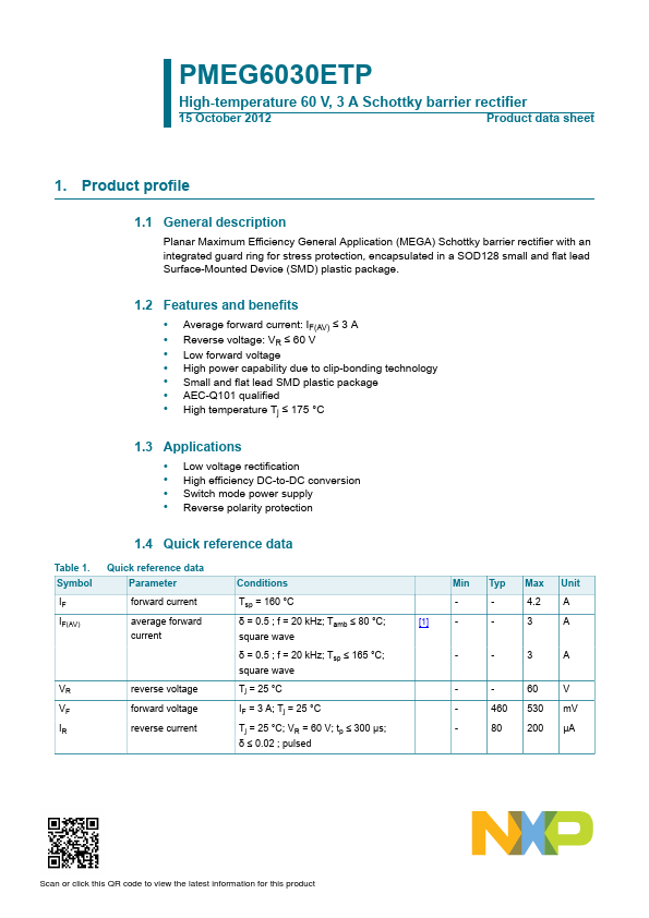 PMEG6030ETP