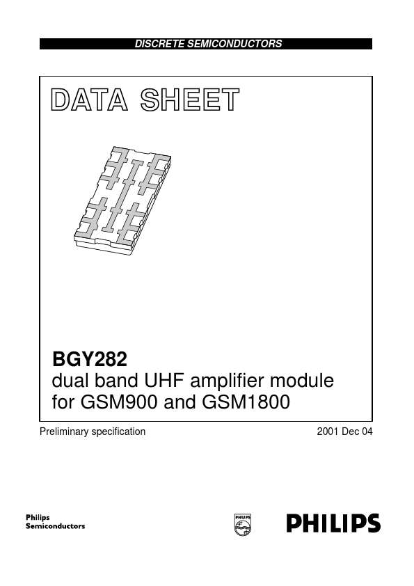 BGY282 Datasheet Preview