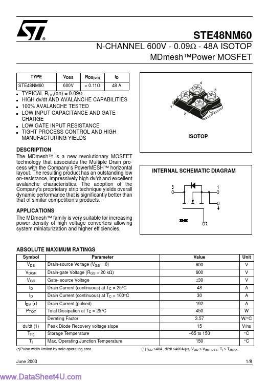 STE48NM60