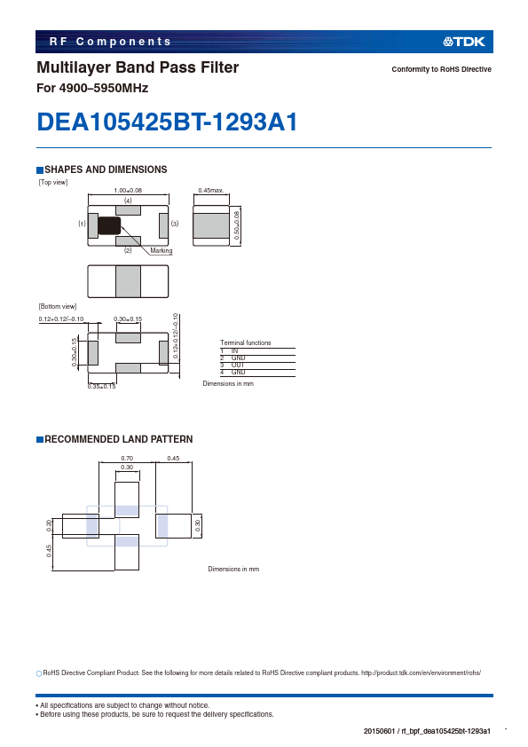 DEA105425BT-1293A1