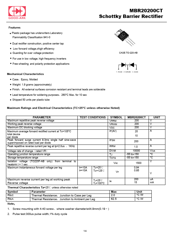 MBR20200CT