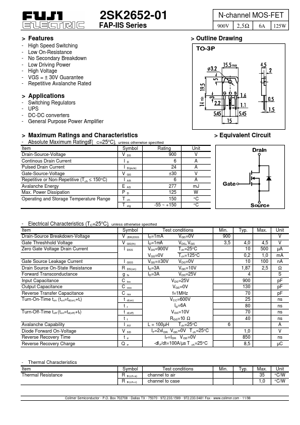 2SK2652-01