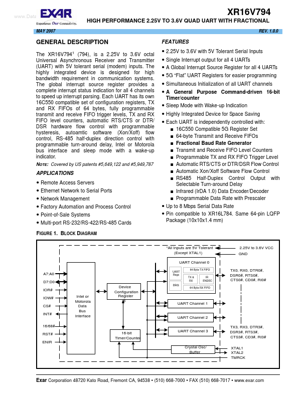 XR16V794