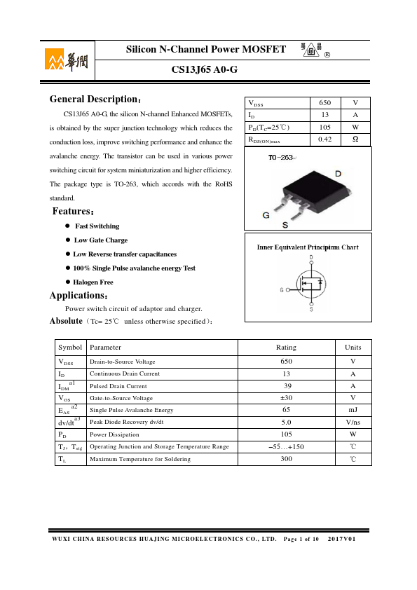 CS13J65A0-G