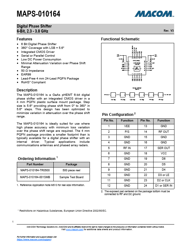 MAPS-010164 Datasheet Preview