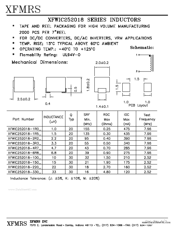 XFWIC252018