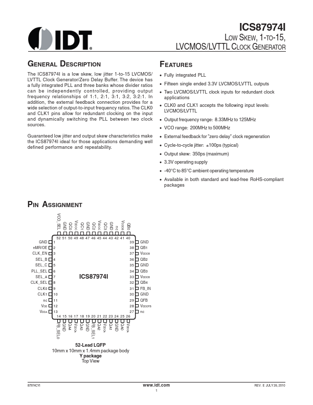 ICS87974I