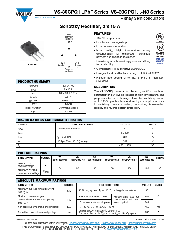 VS-30CPQ100-N3