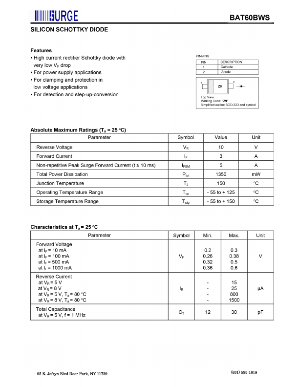 BAT60BWS