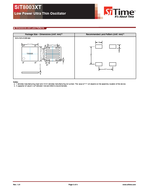 SiT8003XT