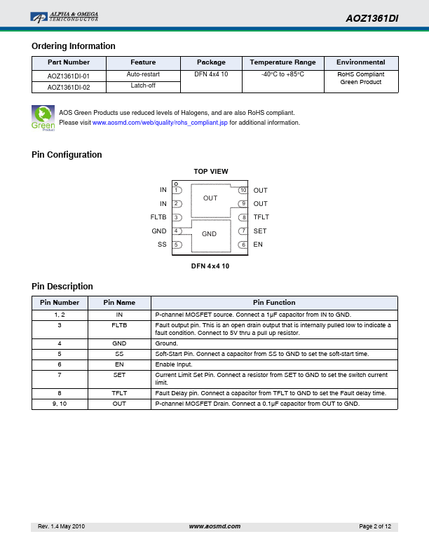 AOZ1361DI