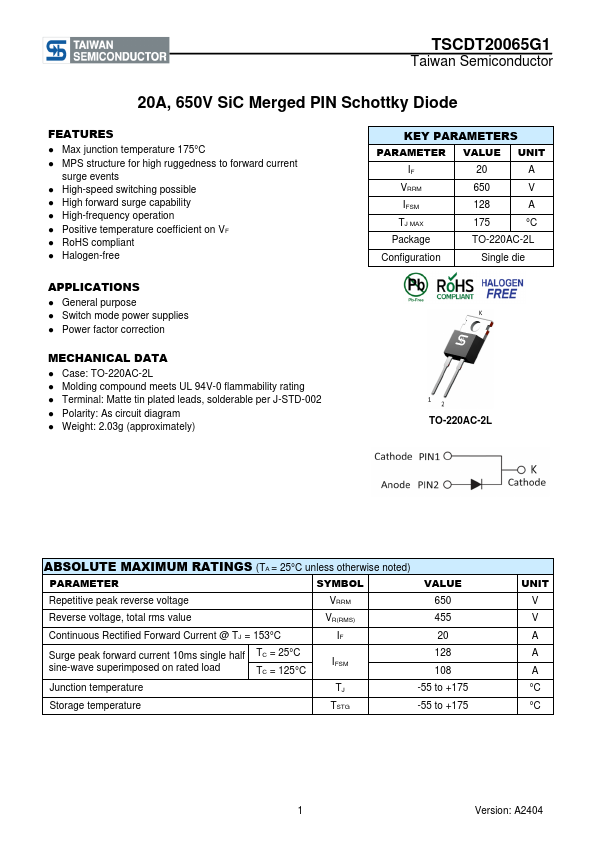 TSCDT20065G1