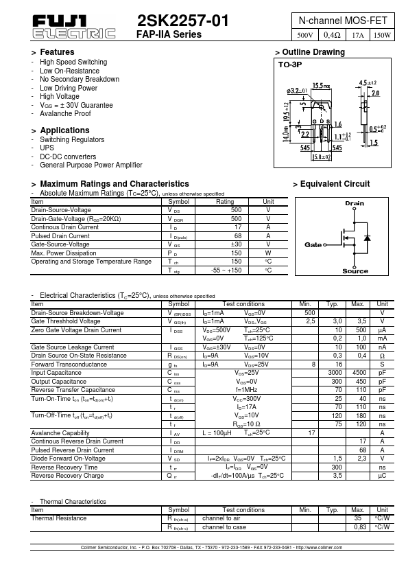 2SK2257-01