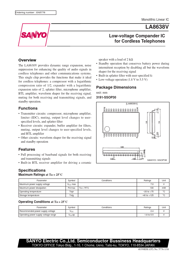 LA8638V