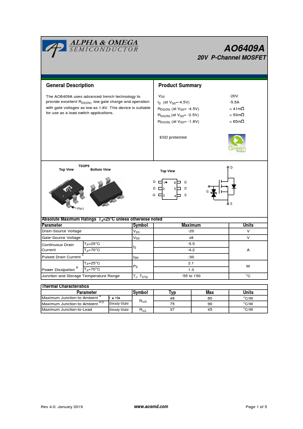 AO6409A