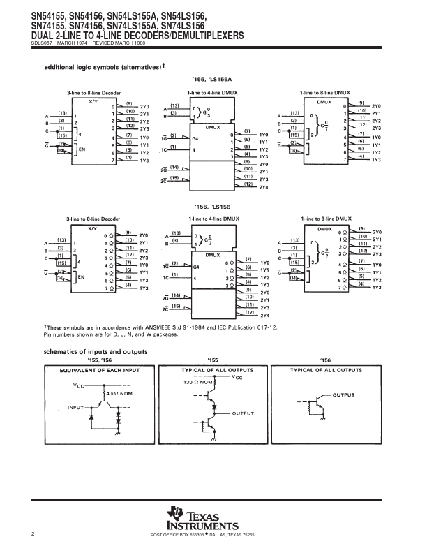 SN74LS155A