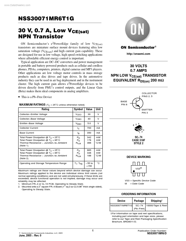 NSS30071MR6T1G