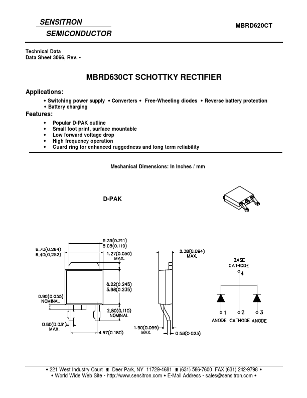 MBRD630CT