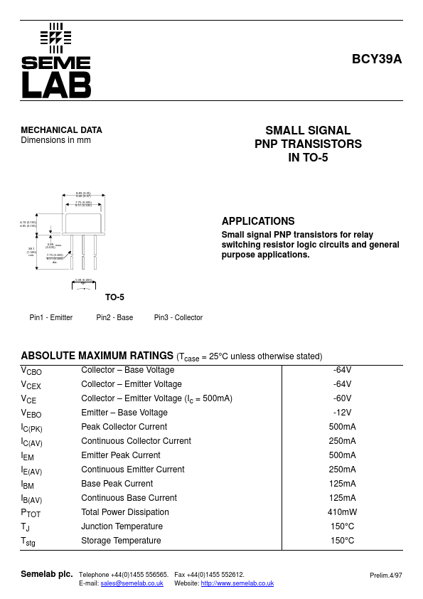 BCY39A