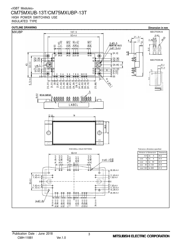 CM75MXUBP-13T