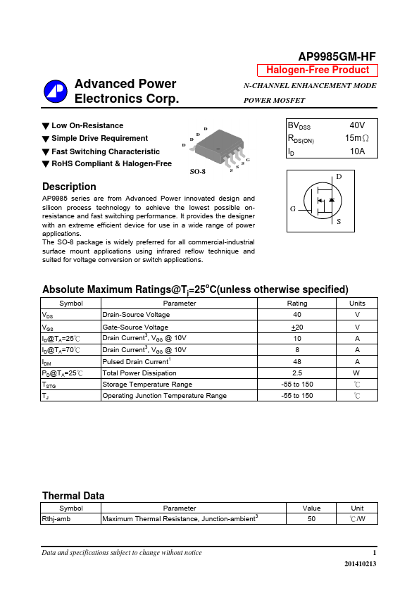 AP9985GM-HF