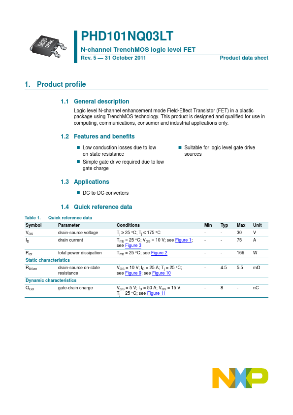 PHD101NQ03LT