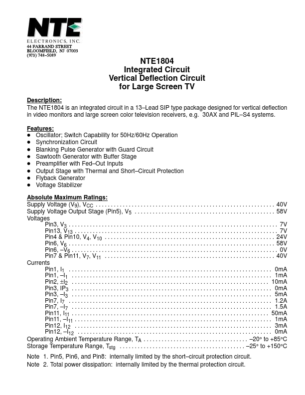 NTE1804