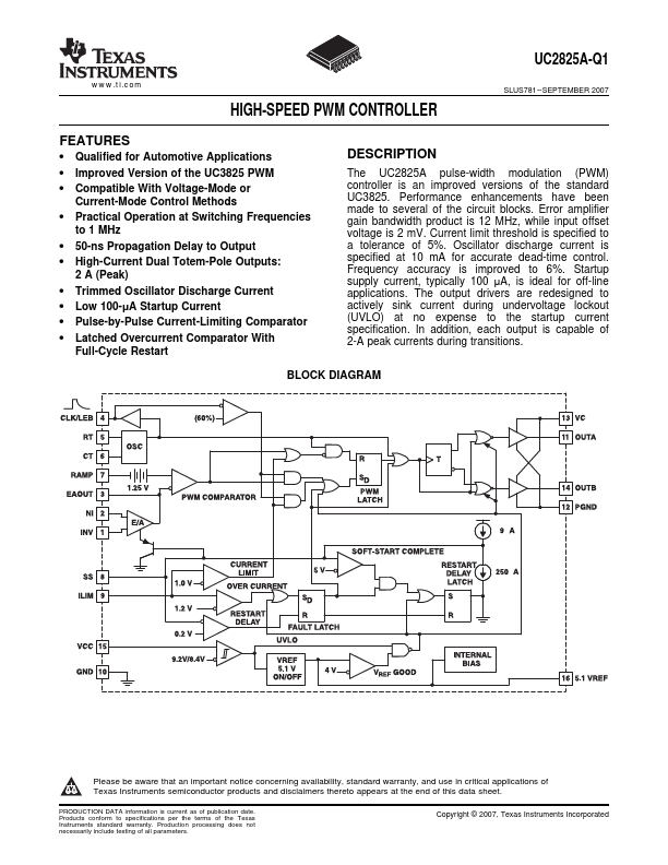 UC2825A-Q1