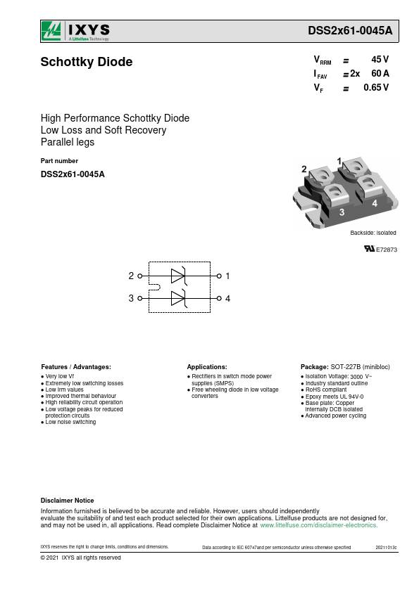 DSS2x61-0045A