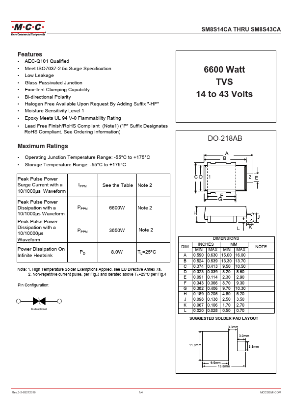 SM8S26CA