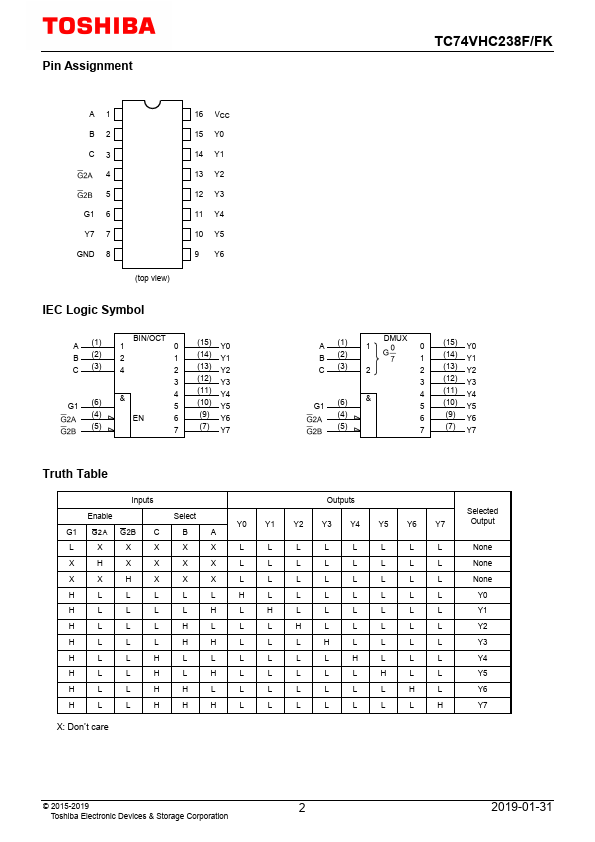 TC74VHC238F