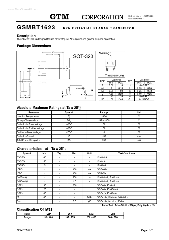 GSMBT1623