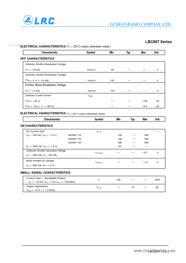 LBC807-25LT1