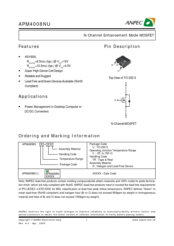 APM4008NU