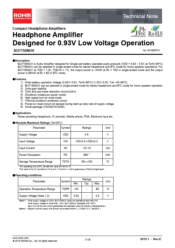 BU7150NUV