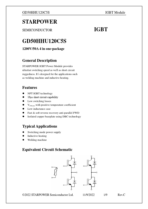 GD50HHU120C5S Datasheet Preview