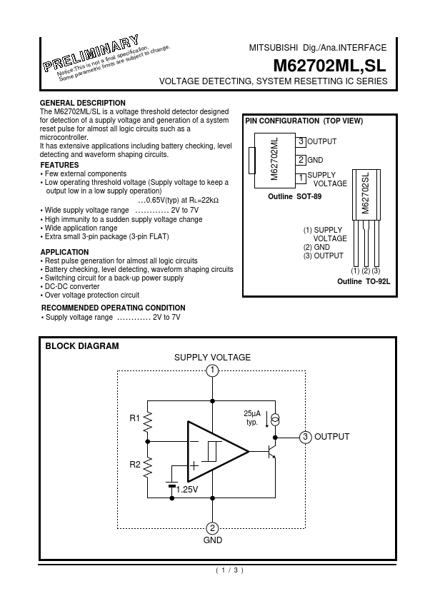 M62702ML