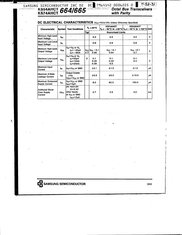 KS74AHCT665