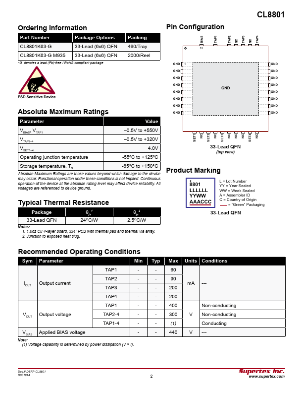 CL8801K63-G