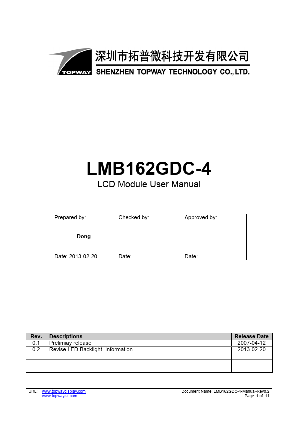 LMB162GDC-4