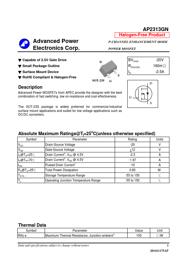 AP2313GN