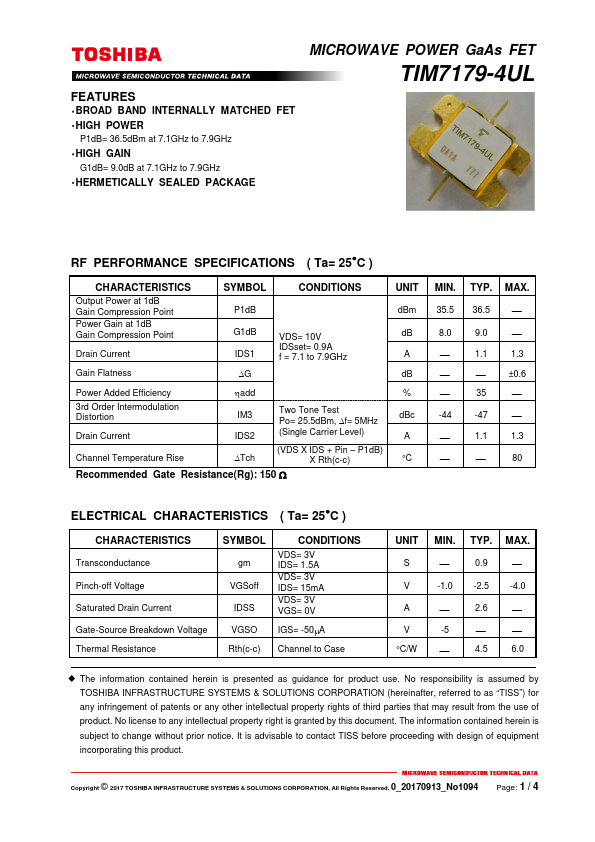 TIM7179-4UL