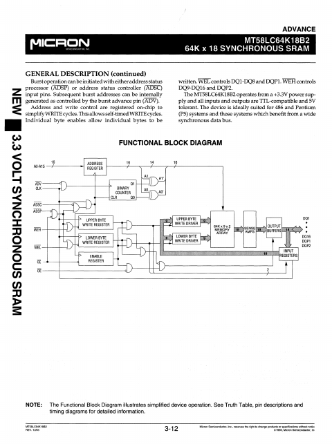 MT58LC64K1882