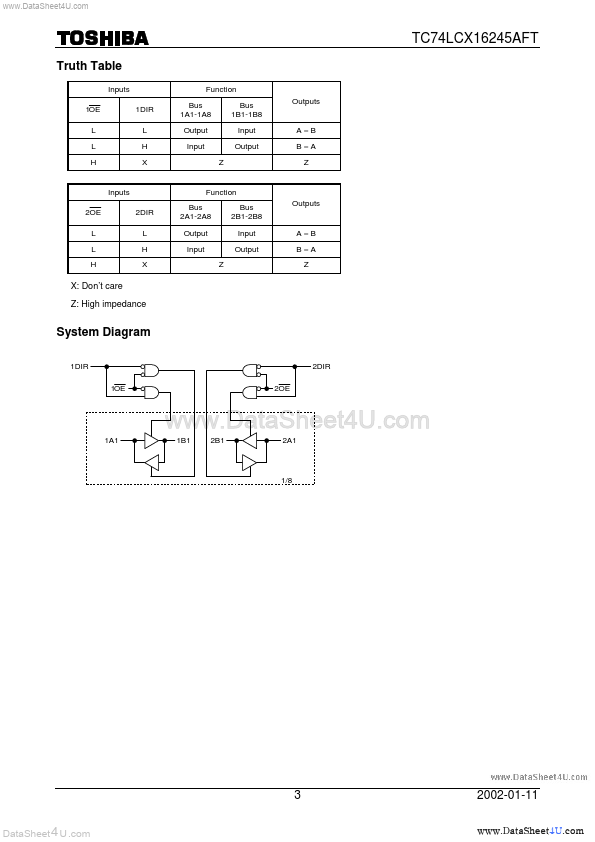 TC74LCX16245AFT