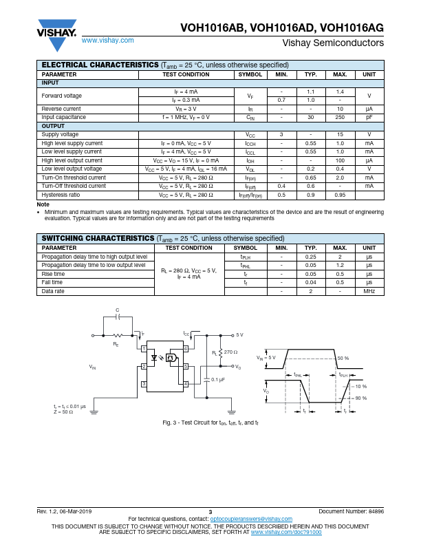 VOH1016AD