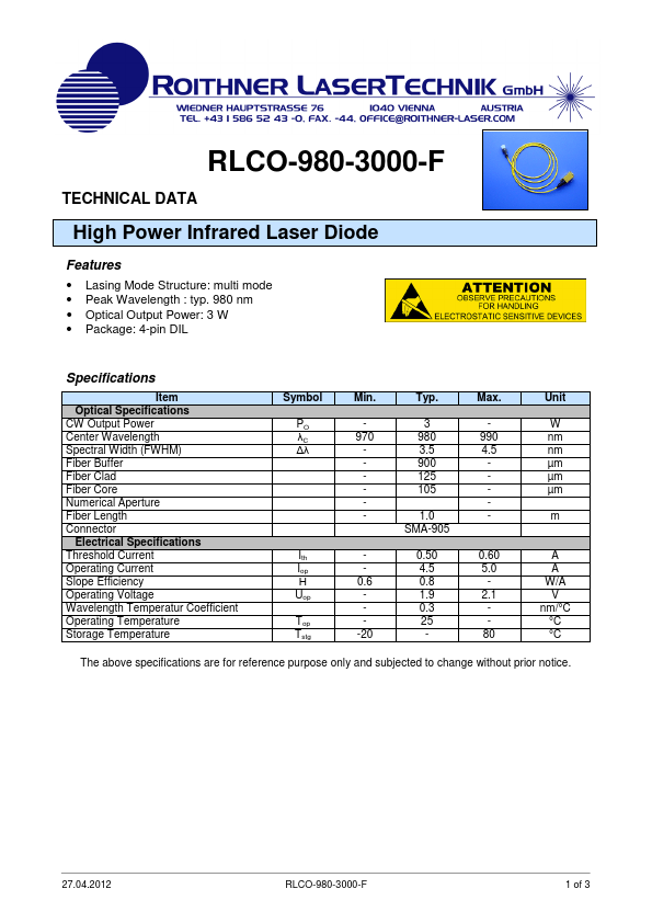 RLCO-980-3000-F