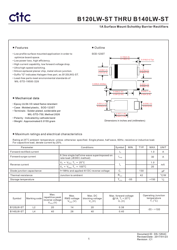 B140LW-ST